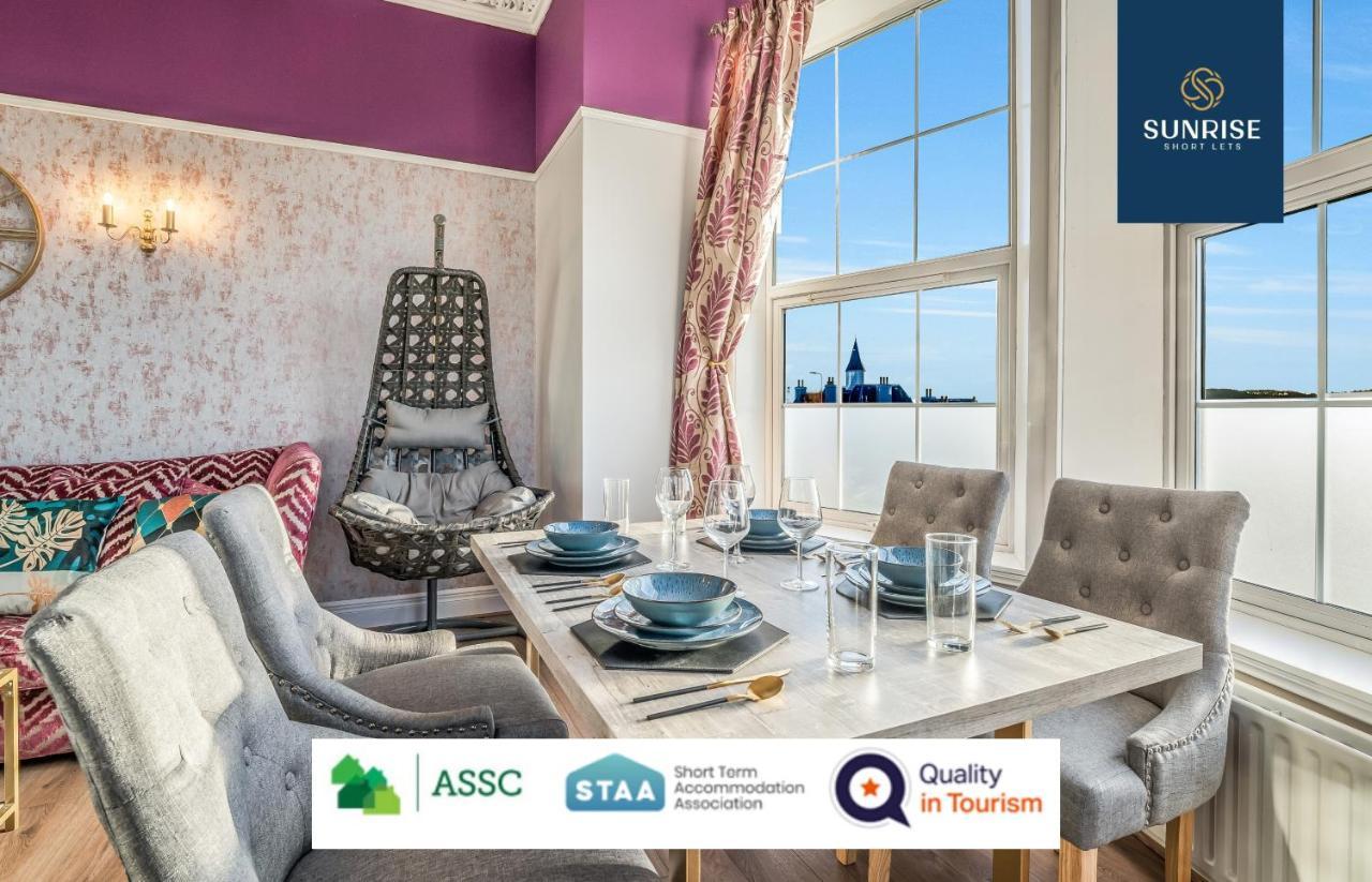 Presidential Apartment, Family Home, Luxury Bedrooms, 2 Rooms, 1 King Bed, 2 Single Beds, Free Wifi, Free Parking, Tourists, Business Travelers, Relocation, Beautiful River Views, - Long Stays, Invoice And Reduced Price Are Only Via Sunrise Short Let Dundee Exterior photo