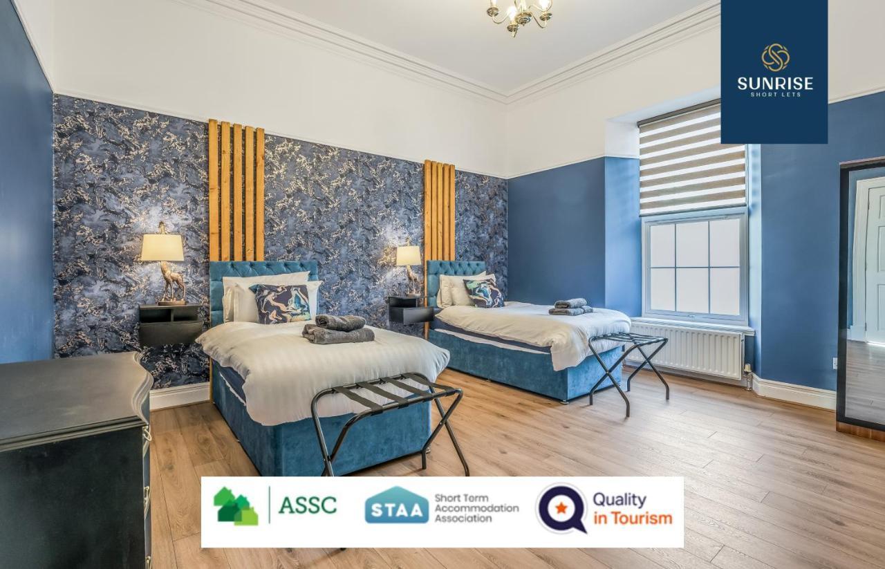Presidential Apartment, Family Home, Luxury Bedrooms, 2 Rooms, 1 King Bed, 2 Single Beds, Free Wifi, Free Parking, Tourists, Business Travelers, Relocation, Beautiful River Views, - Long Stays, Invoice And Reduced Price Are Only Via Sunrise Short Let Dundee Exterior photo